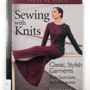 Sewing with Knits Book by Connie Long, Paperback, 2000
